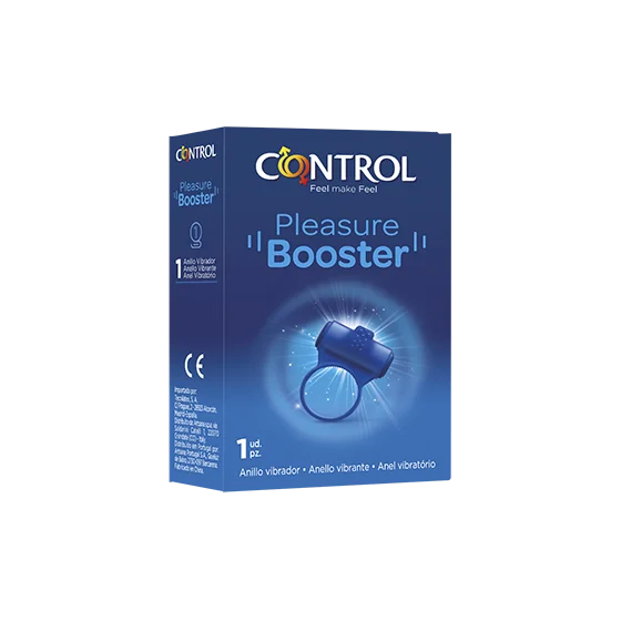 Control Pleasure Booster Anel Vibratorio