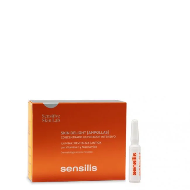 Sensilis Skin Delight Vitamina C Ampolas Concentradas Iluminadoras 15unid.