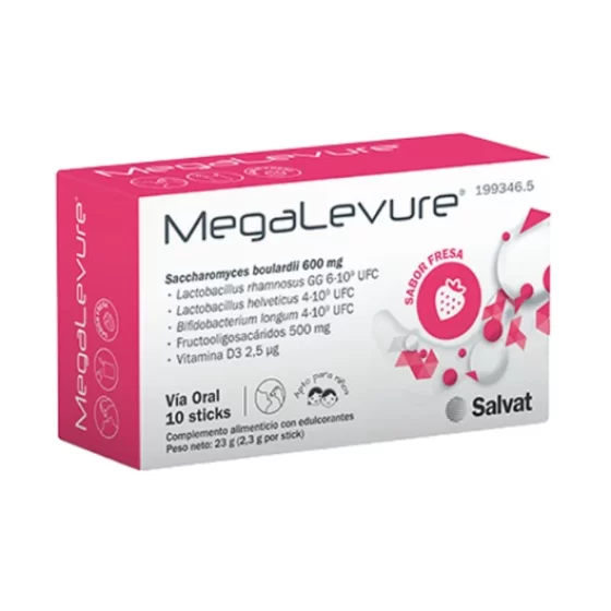 Megalevure Stick Po Morango X 10