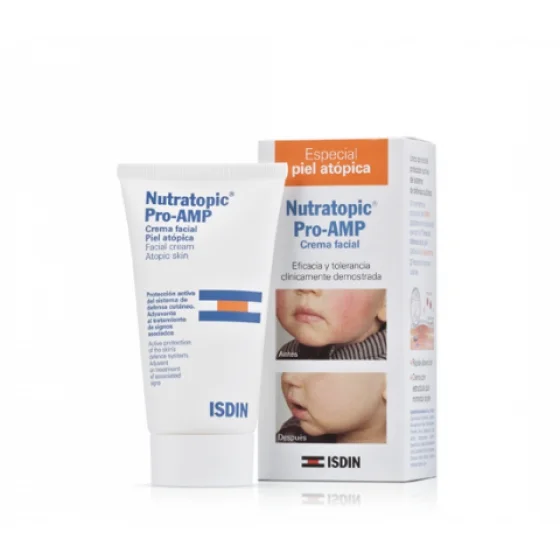 Nutratopic Pro-AMP Creme Facial Pele Atópica 50ml