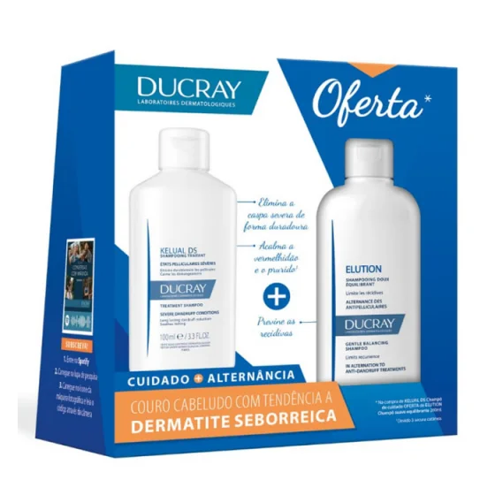 Ducray Kelual DS Champo 100Ml+OFERTA Elution Champo