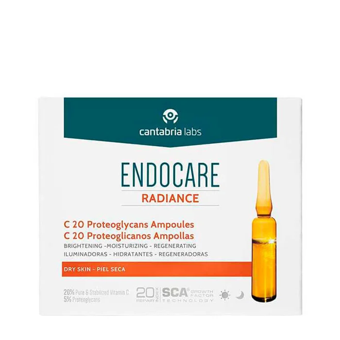 Endocare Radiance C20 Proteoglicanos Ampolas 2Ml X30