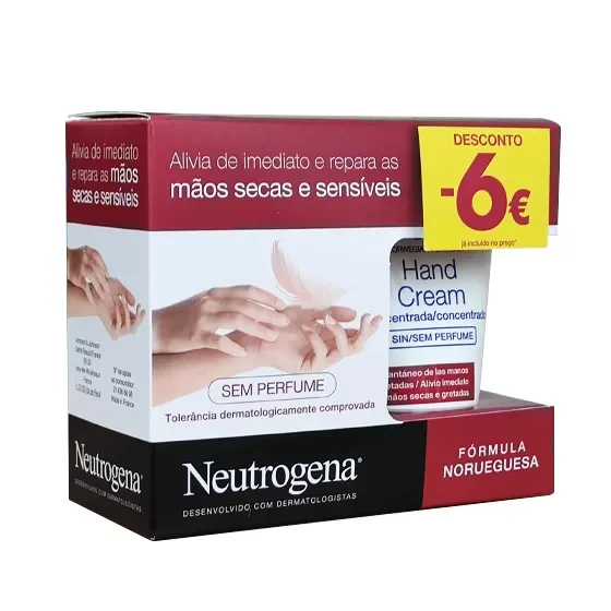 Neutrogena Măos Creme Concentrado Sem Perfume 50ml X2 -6€