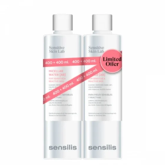 Sensilis Micellar Water AR 400ml X2