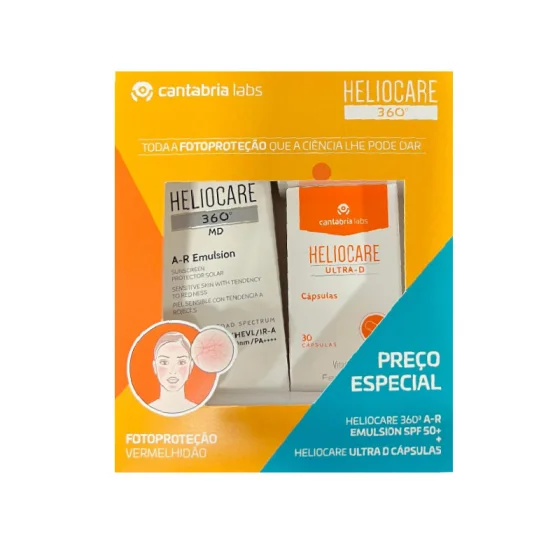 Heliocare360 MD A-R Emulsao +Ultr D CapsX30