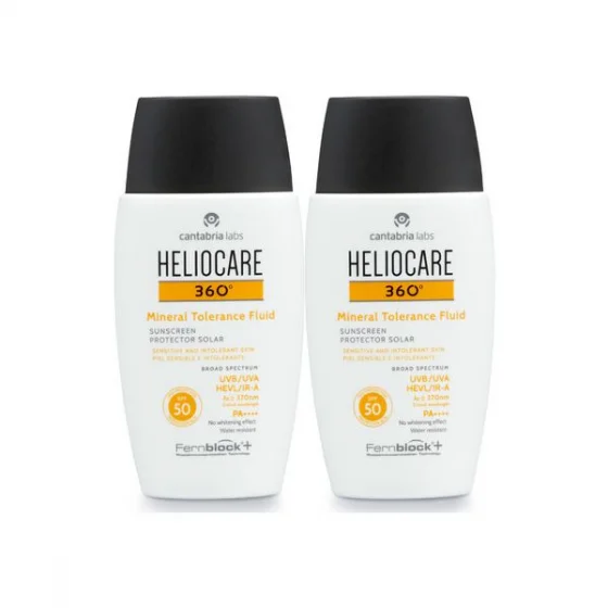Heliocare360º Fluido Mineral Tolerance Spf50 50Ml 1=2
