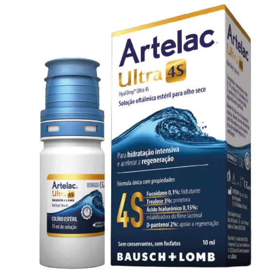 Artelac Ultra 4S Colírio Olho Seco 10ml