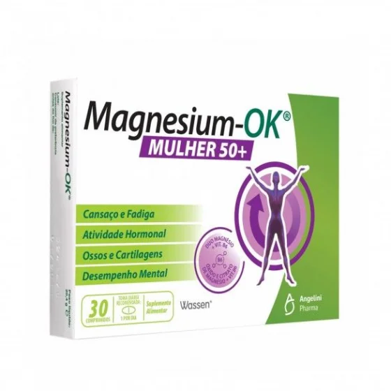 Magnesium-OK Mulher 50+ Comp X30