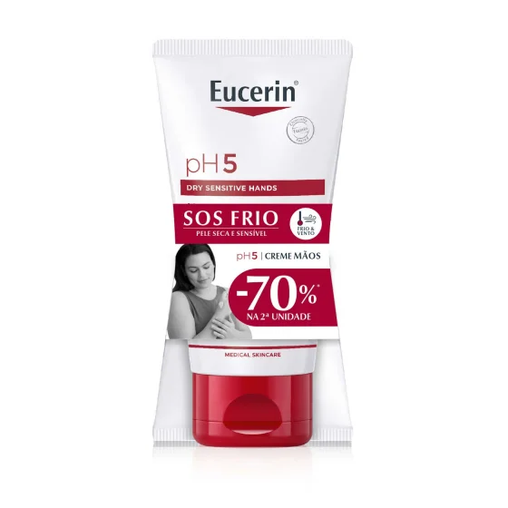 Eucerin pH5 SOS Frio Creme de Măos 75ml X2 -70%2U