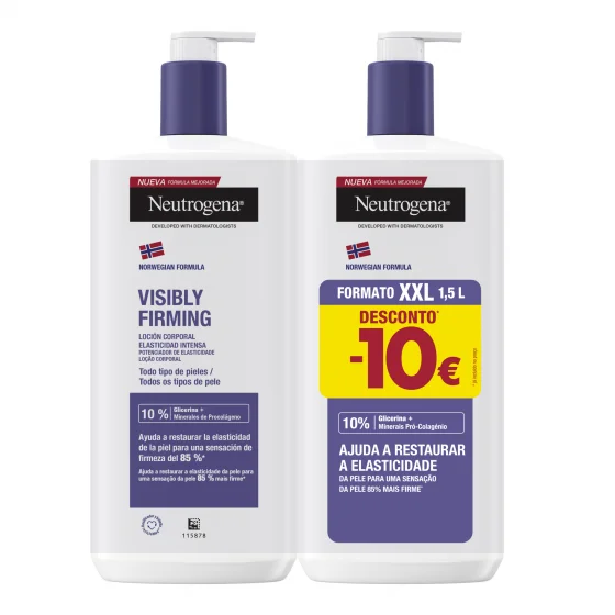 Neutrogena Visibly Firming Loção Refirmante 750 ml x2