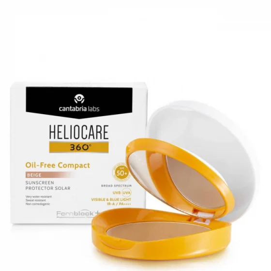 Heliocare 360º Oil-free Compact SPF50+10G Beige