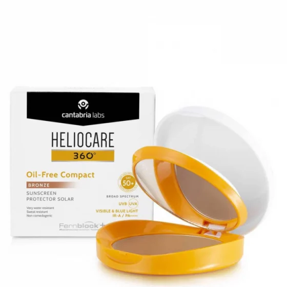 Heliocare 360º Oil-free Compact SPF50+10G Bronze