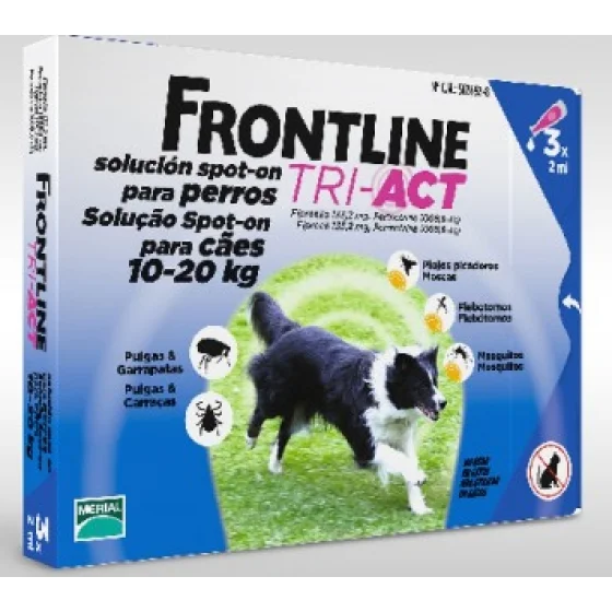 Frontline Tri-Act M Cao 10-20kg X3