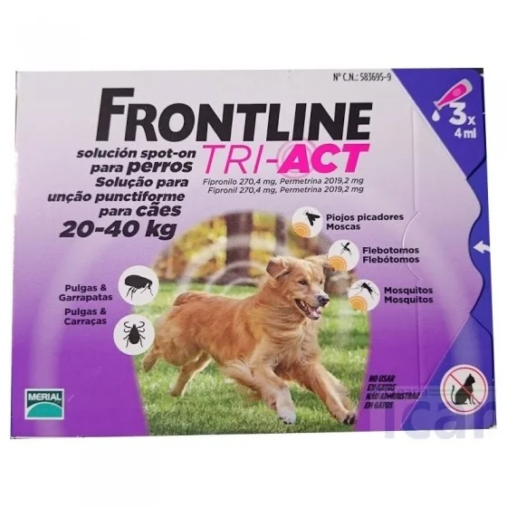 Frontline Tri-Act L Sol Cao 20-40kg 4mlx3