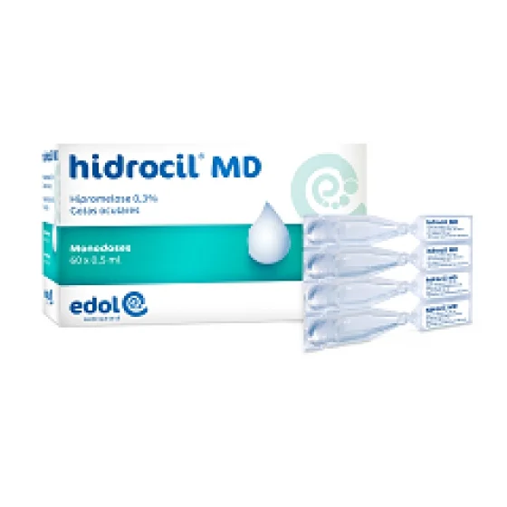 Hidrocil Md Sol Gts Oft 0,3% 60x0,5ml