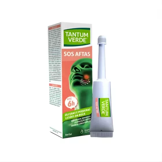 Tantum Verde SOS Aftas Gel 8Ml